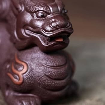 Amazon.co.jp: 火麒麟 置物 オブジェ おしゃれ かわいい 茶寵